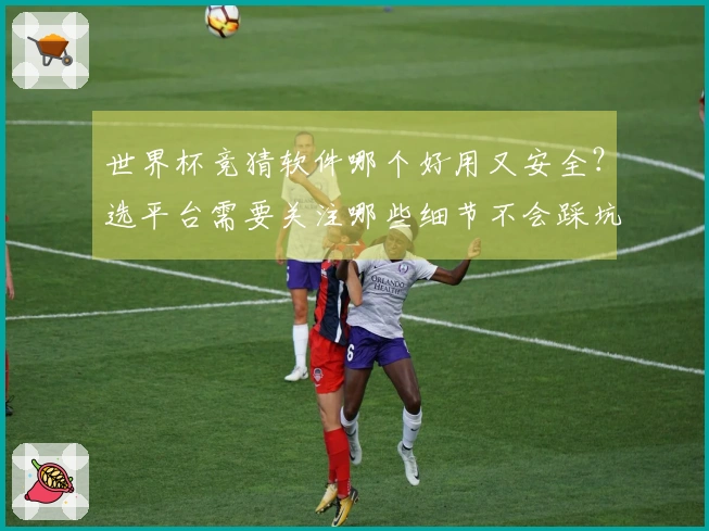 世界杯竞猜软件哪个好用又安全？选平台需要关注哪些细节不会踩坑
