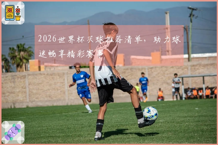 2026世界杯买球推荐清单，助力球迷畅享精彩赛事